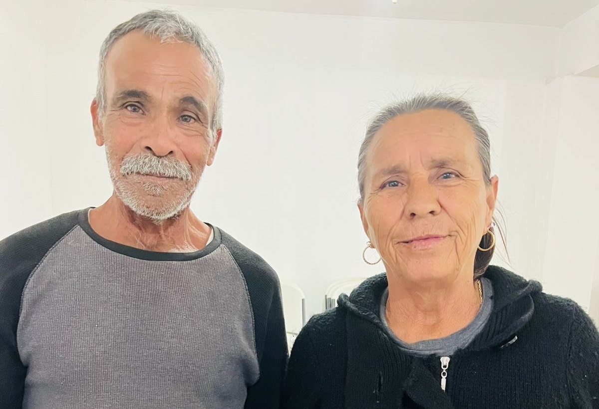 Elderly couple